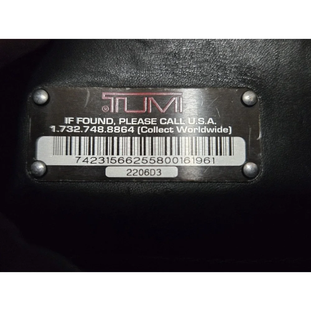 TUMI‎ 2206D3 Deluxe Rolling Expandable Laptop Carry-On Briefcase Ballistic Bag